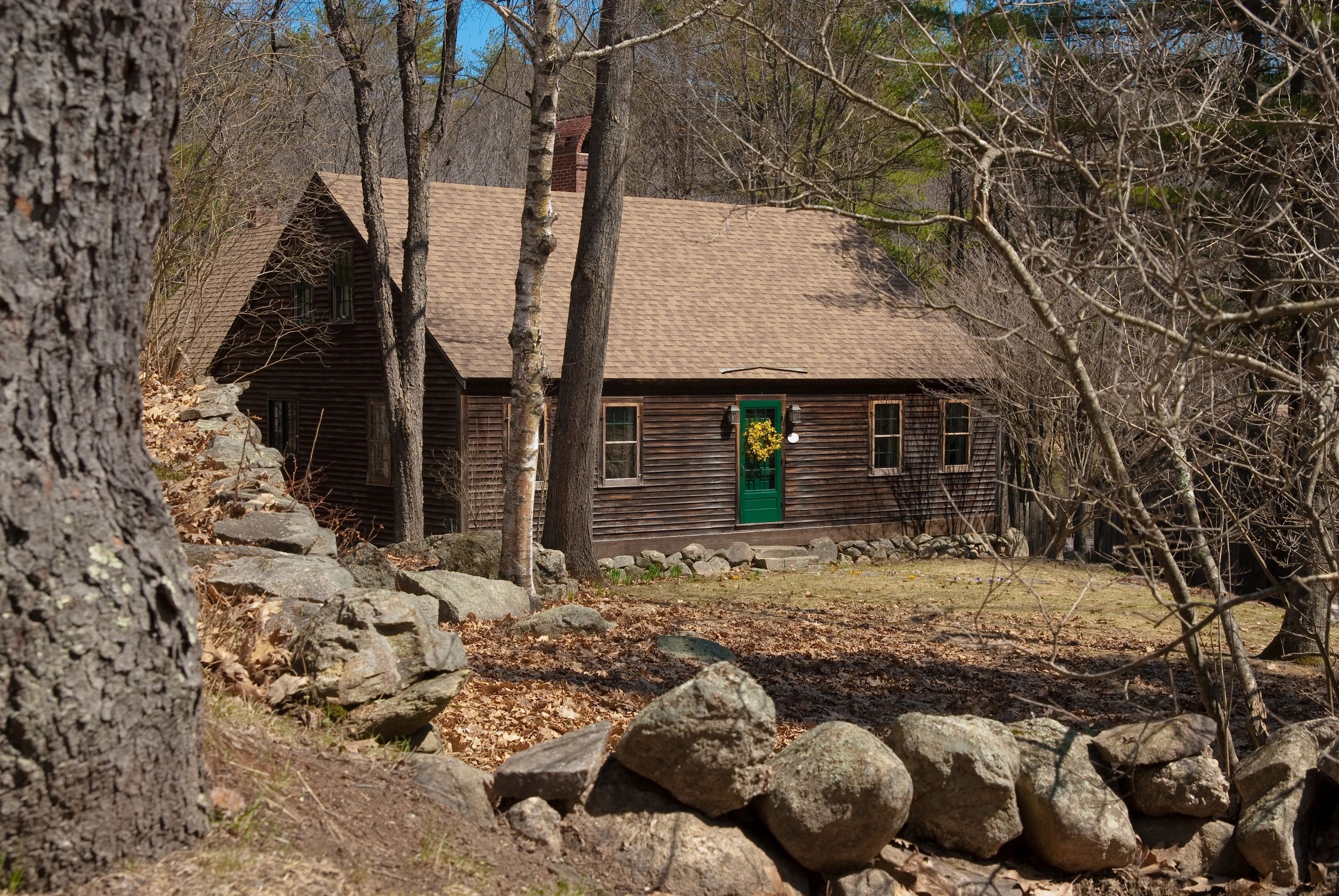New Hampshire cozy cabin interior