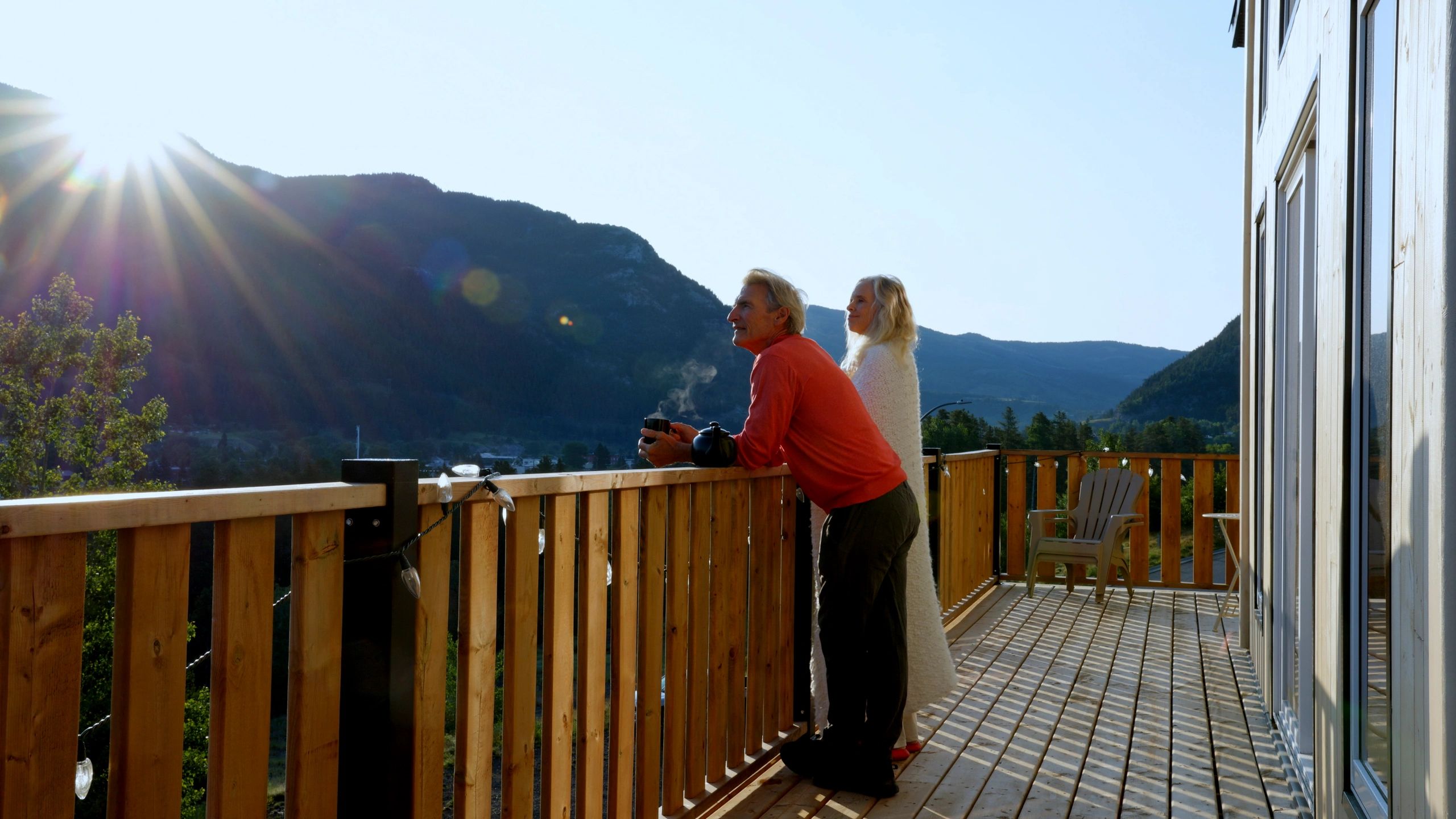 White Mountains vacation rental cabin exterior