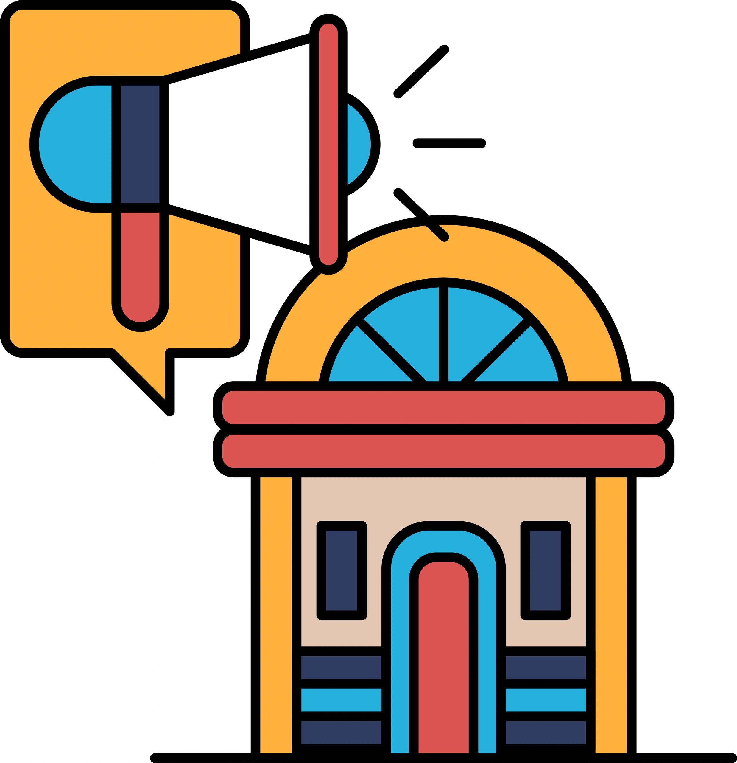 vacation rental marketing icon